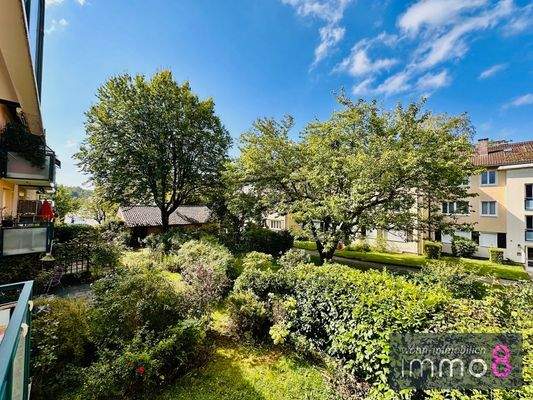 Der Blick ins Grüne 