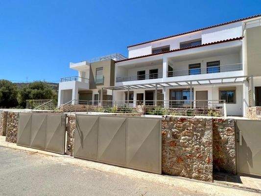 Kreta, Ammoudara: Reihenhaus mit Meerblick bei Agios Nikolaos zu verkaufen