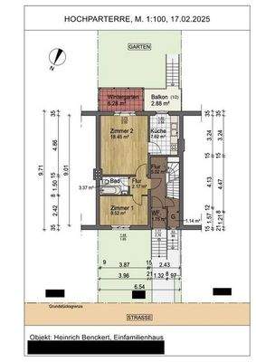 Grundriss Hochparterre
