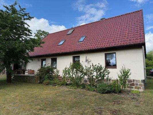 Einfamilienhausrückansicht