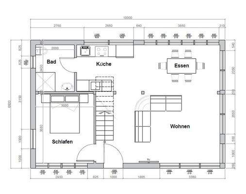Grundriss Erdgeschoss
