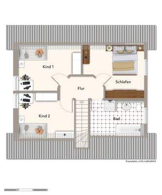 Grundriss Dachgeschoss