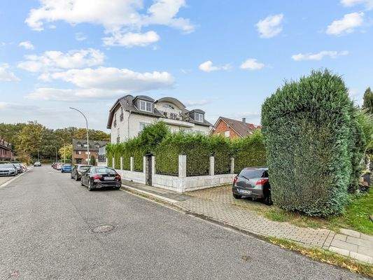 Ansicht von der Straße