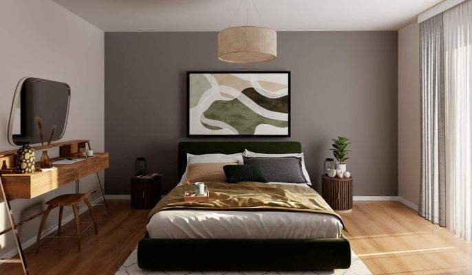 Gemütliches Schlafzimmer