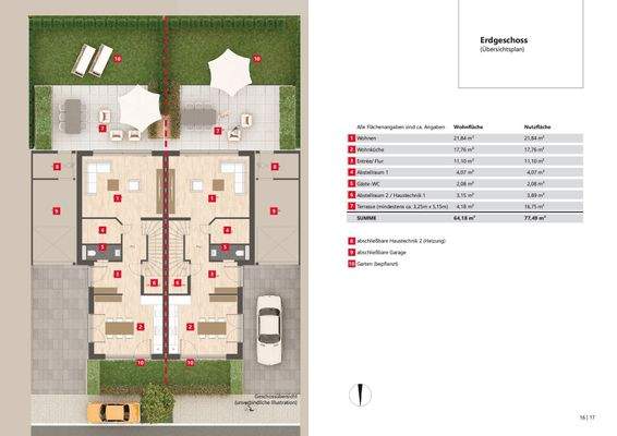 Grundriss Erdgeschoss