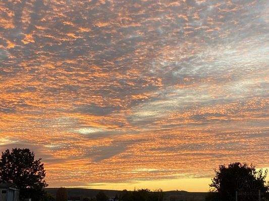 Sundowner in der Hofreite