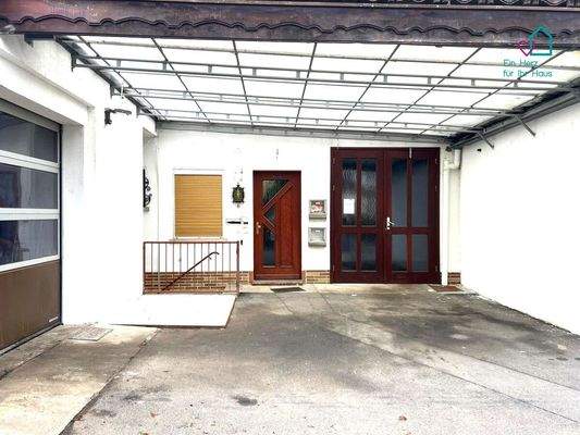 Überdachung Eingang