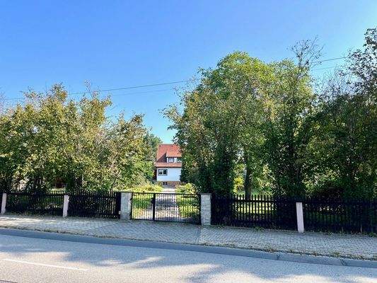 Zufahrt ins Grundstück