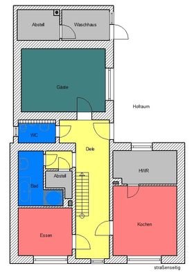 Grundriss EG -Skizze-