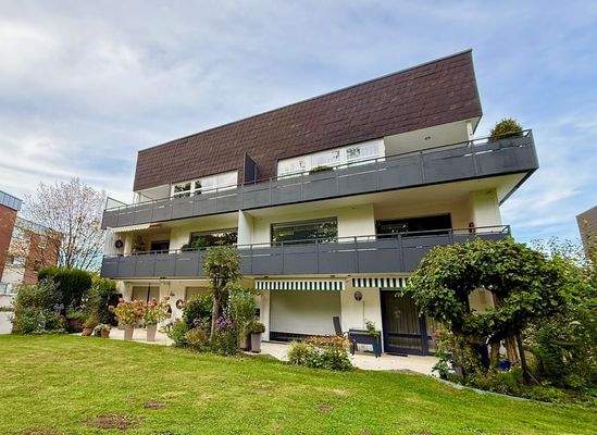 Hausansicht Balkonseite