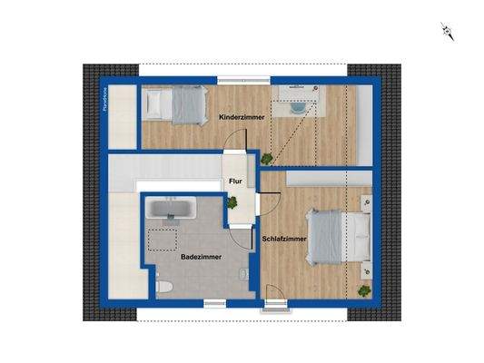 Grundriss Dachgeschoss