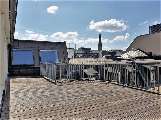 Dachterrasse im 5. OG 