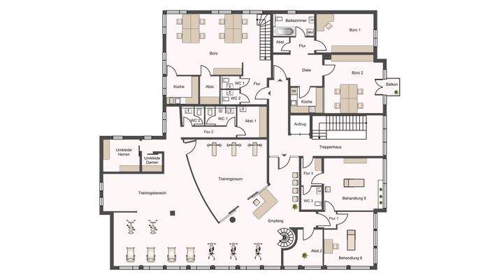 Grundriss 2. Obergeschoss