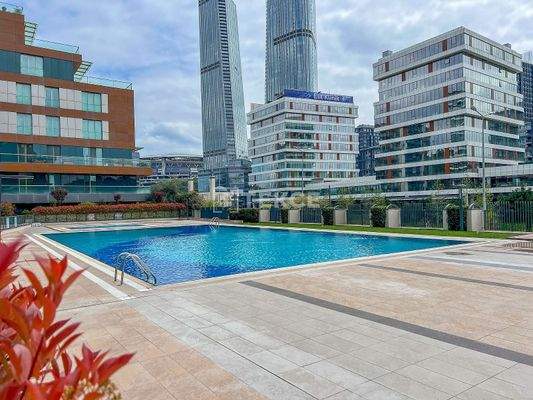 Forest-View Luxury Flat in a Project Near Mall in Sarıyer Istanbul