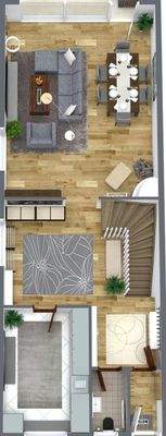 Erdgeschoss NICHT MAßSTABSGETREU!