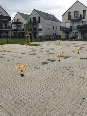 Stellplätze mit Parkbügel