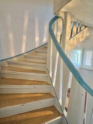 Schön geschwungene und angenehm zu gehen