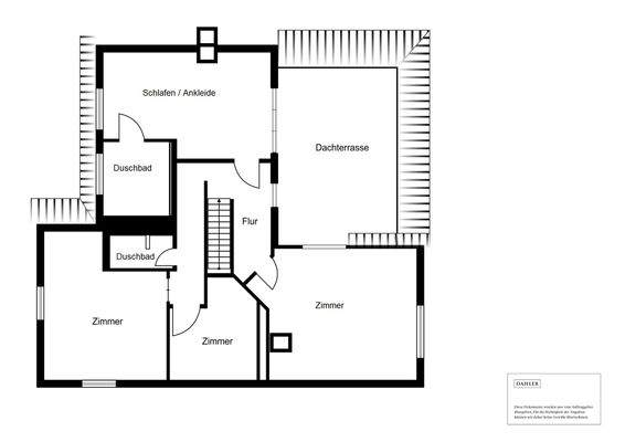 Obergeschoss (Hauptgebäude)