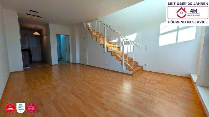 Wohnzimmer vom Balkon