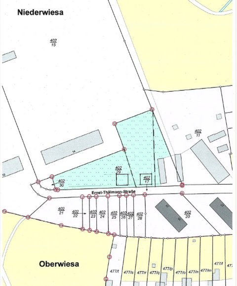 Niederwiesa Grundstücke, Niederwiesa Grundstück kaufen