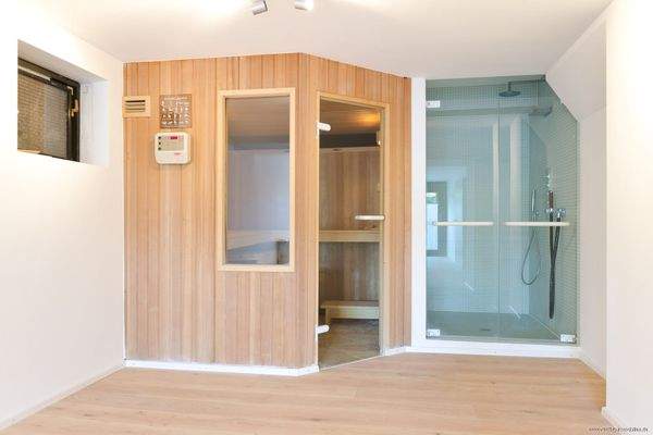 Wellnessbereich im Souterrain
