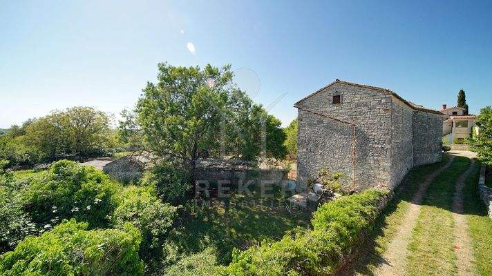 Märchenhaftes Steinhaus in Istrien