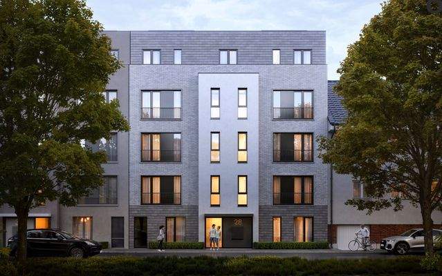 Straßenansicht Abends