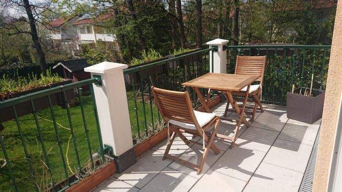 großzügiger Balkon 