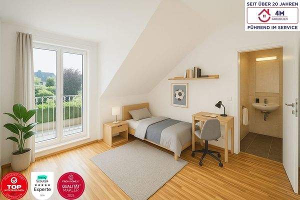 Beispielbild Kinderzimmer mit kleinem Bad mit Wann