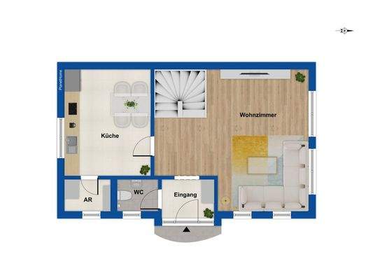 Grundriss Erdgeschoss