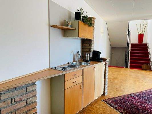 Kaffeküche im Eingangsbereich