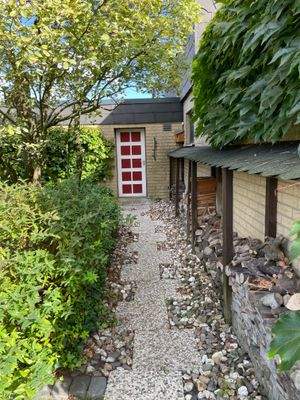 Garagentür zum Garten