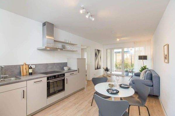 2-Zimmer-Apartment mit Küche