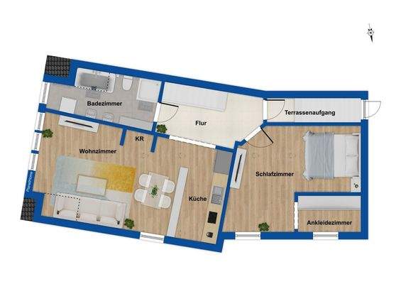 Grundriss Obergeschoss