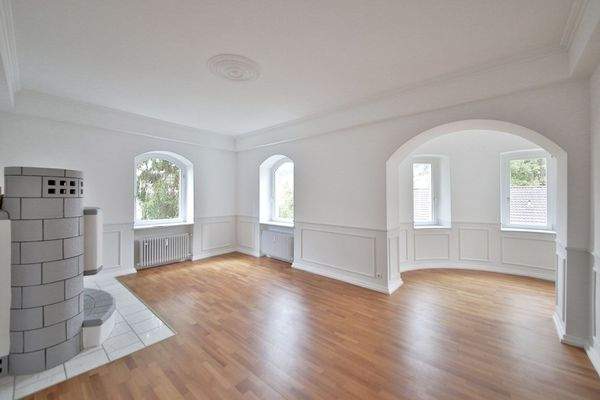 Wohnzimmer vom Flur aus