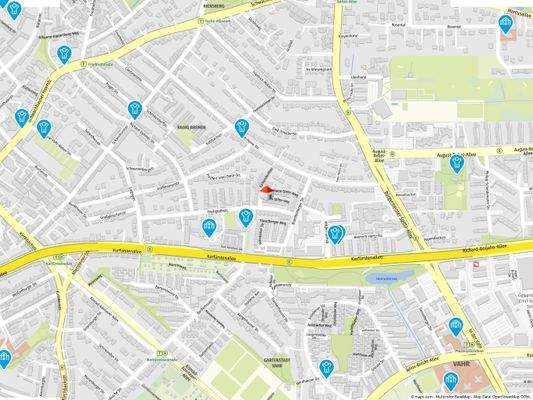 Geolyzer Kartenausschnitt