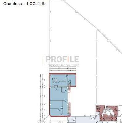 Bürofläche Grundriss