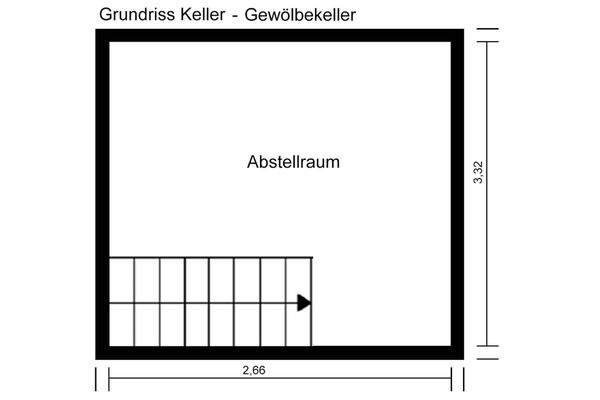 Grundriss Kellergeschoss