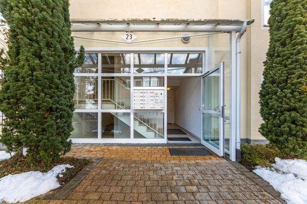 Freundlicher Eingang