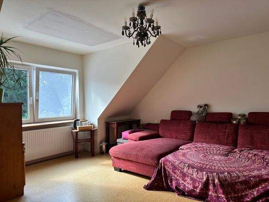 Schlafzimmer mit Gaube