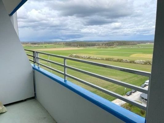 Wunderschöner Ausblick vom Balkon