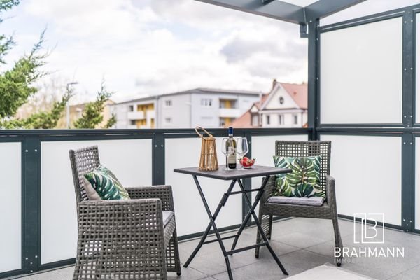 Überdachte Terrasse