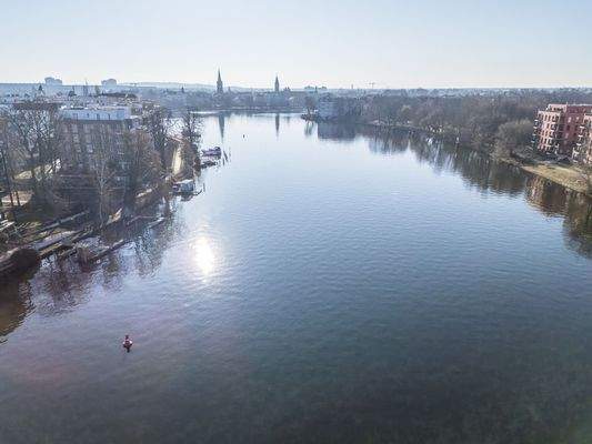 Luftaufnahme Spree 