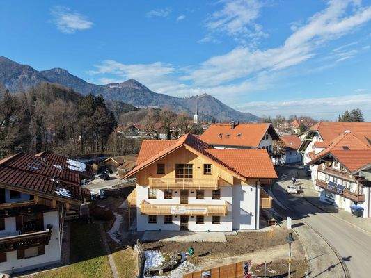 Blick Richtung Dorf Januar