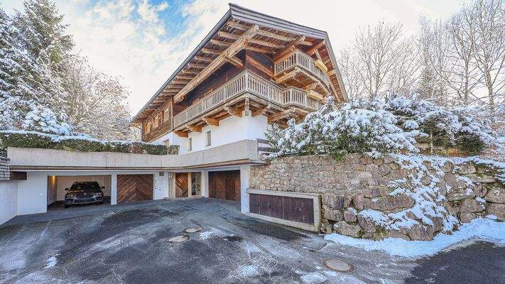 KITZIMMO-Exklusive Gartenwohnung in Top-Ruhelage auf der Bichlalm - Immobilien Kitzbühel.