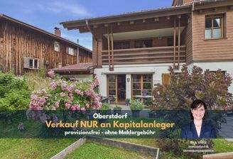 Oberstdorf - Erdgeschoss-Wohnung mit Garten im Zentrum