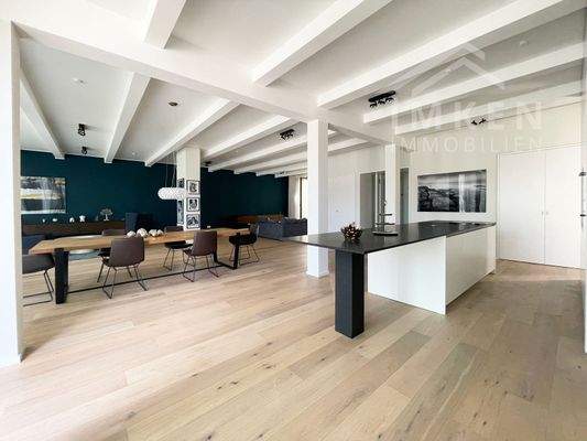 Blick Küche / Wohnen