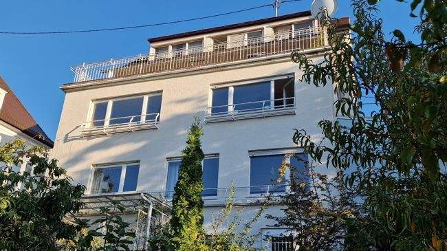 Hausansicht vom Garten