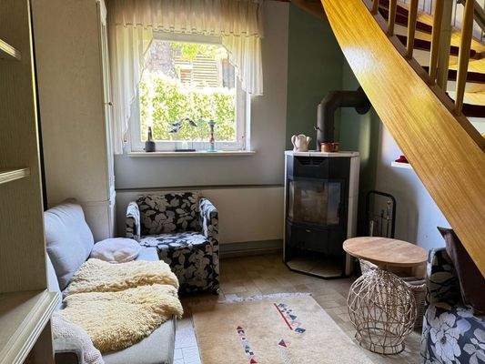 Diele mit Schwedenofen