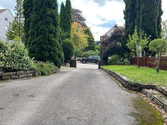 Zufahrt zum Haus